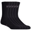 Hard Yakka Crew Five Pack Worksock Black additional 1