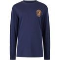 Hard Yakka Heritage Icon Long Sleeve Tee Navy additional 1