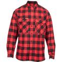 Hard Yakka Long Sleeve Check Flannel Shirt Red additional 3