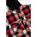 Hard Yakka Quilted Flannel Shacket Red additional 6