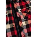 Hard Yakka Quilted Flannel Shacket Red additional 8