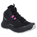 Ladies Hi-Tec Fuse Trail Mid WP Trainers Black/Cool Grey/Cyclamen additional 7