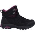 Ladies Hi-Tec Jackdaw Mid Waterproof Boot Black/Burgundy additional 6