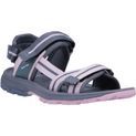 Ladies Hi-Tec Sierra Sandal Flintstone/Lilac/Snow additional 1