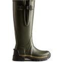 Hunter Balmoral Adjustable Neoprene Lined Wellington Dark Olive additional 4