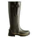 Hunter Balmoral Adjustable Neoprene Lined Wellington Dark Olive additional 8
