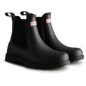 Hunter Commando Chelsea Boots Black additional 1