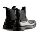 Hunter Commando Gloss Chelsea Boots Black additional 2