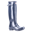 Hunter Original Tall Gloss Wellington Boots Navy additional 7
