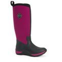 Muck Boots Arctic Adventure Pull On Wellington Boot Black/Maroon additional 6