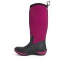 Muck Boots Arctic Adventure Pull On Wellington Boot Black/Maroon additional 7