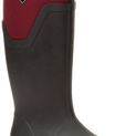Muck Boots Arctic Ice Tall Wellingtons Black/Maroon additional 1