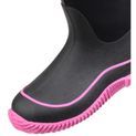 Muck Boots Hale Pull On Wellington Boot Black/Pink additional 7