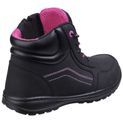 Ladies Amblers AS601 Lydia Composite Safety Boot With Side Zip Black additional 2