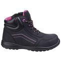 Ladies Amblers AS601 Lydia Composite Safety Boot With Side Zip Black additional 4