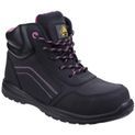 Ladies Amblers AS601 Lydia Composite Safety Boot With Side Zip Black additional 5