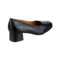 Amblers Walford Ladies Leather Court Black additional 2