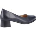 Amblers Walford Ladies Leather Court Navy additional 2