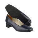 Amblers Walford Ladies Leather Court Navy additional 3