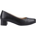 Amblers Walford Ladies Wide Fit Court Black additional 5