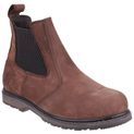 Amblers AS148 Sperrin Lightweight Waterproof Pull On Dealer Safety Boot Brown additional 1