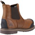 Amblers FS225 Goodyear Welted Waterproof Pull On Chelsea Safety Boot Brown additional 2