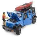 Bruder Jeep Wrangler Rubicon Unlimited with Kayak &amp; Kayaker 1:16 additional 4