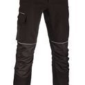 Beeswift Tornio Fleece Lined Soft Shell Stretch Work Trousers Black additional 1