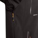 JCB Workwear Trade Hooded Softshell Jacket Black additional 6