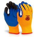 Latex Thermo-Star Fully Dipped Glove Orange (1 Pair) additional 2