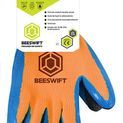 Latex Thermo-Star Fully Dipped Glove Orange (1 Pair) additional 1