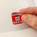Vital Id Temporary Use Worker ID Stickers White additional 3