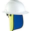 Ergodyne Evaporative Safety Helmet Neck Shade With Cooling Towel Lime Yellow additional 2