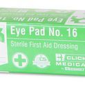Click Medical Eye Pad No. 16 Boxed White (10 Pack) additional 1