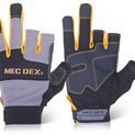 Mec Dex Work Passion Tool Mechanics Gloves Grey / Gold (1 Pair) additional 1