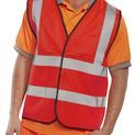 Beeswift Hi-Vis Vest Red additional 1