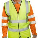 Hi Visibility Vest Saturn Yellow additional 2