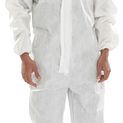 Beeswift Disposable Coverall Type 5/6 White additional 1