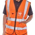 Beeswift Hi-Vis Executive Id Vest Orange additional 1