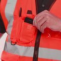 Beeswift Hi-Vis Executive ID Vest Red additional 4