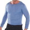 Beeswift Thermal Vest Long Sleeve Blue additional 2