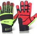 Mec Dex Auto Plus Mechanics Gloves Saturn Yellow/Black (1 Pair) additional 1