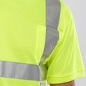 Beeswift Crew Neck Hi-Vis Short Sleeve T-Shirt Saturn Yellow additional 3