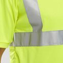 Beeswift Crew Neck Hi-Vis Short Sleeve T-Shirt Saturn Yellow additional 4