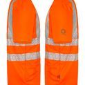 Beeswift Envirowear Hi-Vis Recyclable T-Shirt Orange additional 4