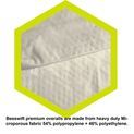 Beeswift Vira-Chem Disposable Laminated Coverall Type 5/6 White additional 4