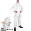 Beeswift Vira-Chem Disposable Laminated Coverall Type 5/6 White additional 7