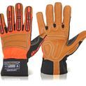 Mec Dex Rough Handler C5 360 Mechanics Gloves Orange (1 Pair) additional 1