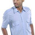 Beeswift Pilot Shirt Short Sleeve Sky Blue additional 2