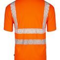 Beeswift Envirowear Hi-Vis Short Sleeve Recyclable Polo Shirt Orange additional 3